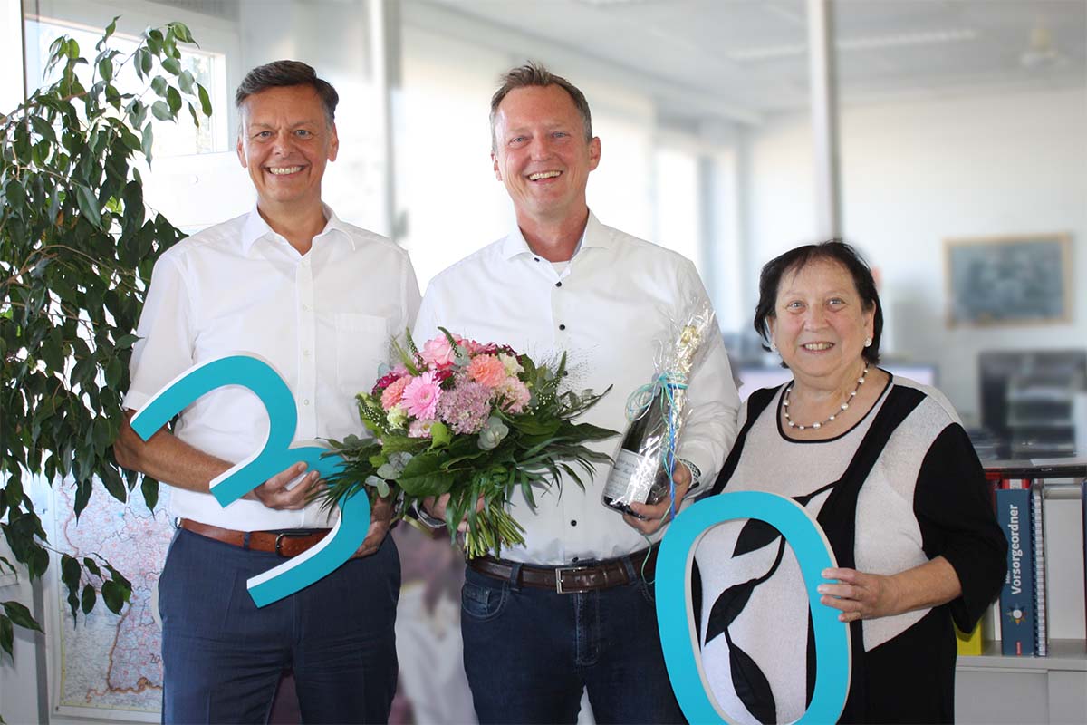 Mario Reinelt - Danke für 30 Jahre bei iba hartmann