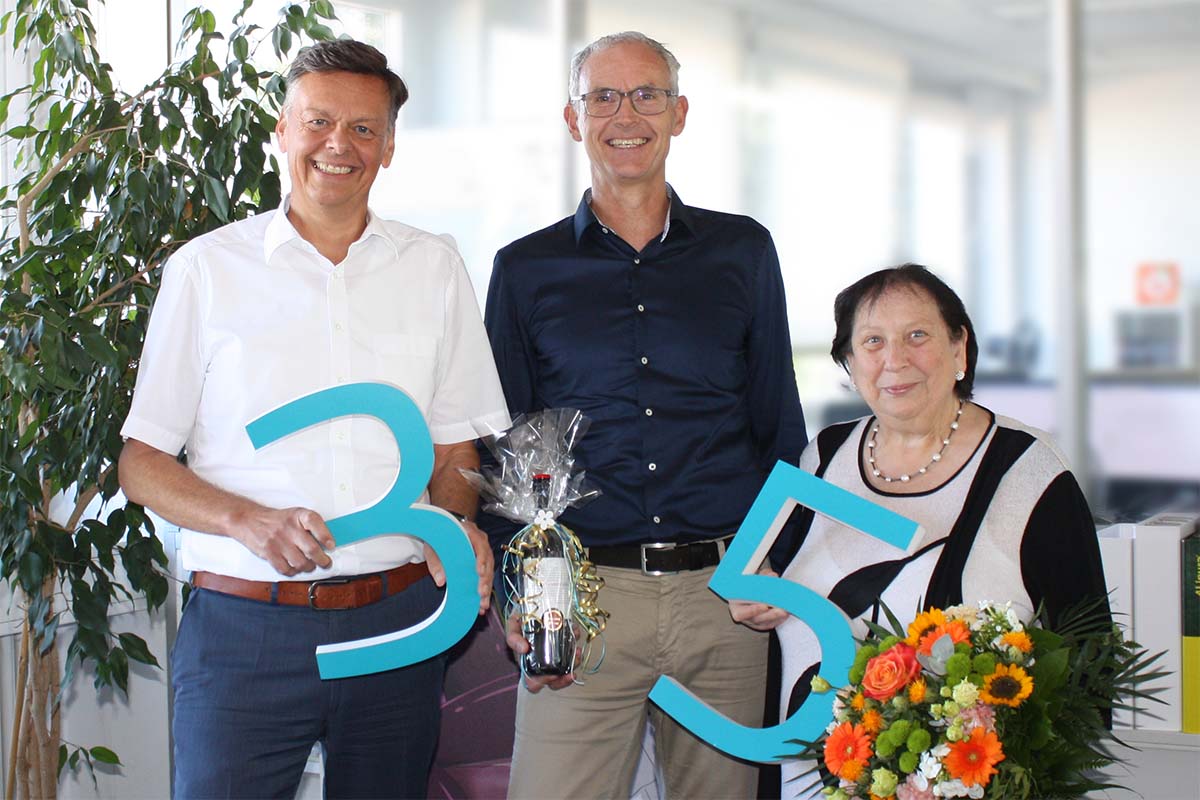 Oliver Reichel - Danke für 35 Jahre bei iba hartmann