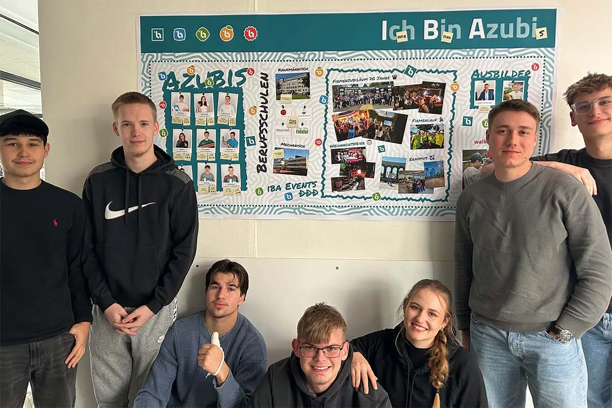 Ausbildung bei iba macht Freude